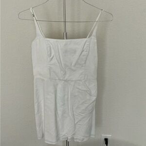 Abercrombie & Fitch White Mini Dress